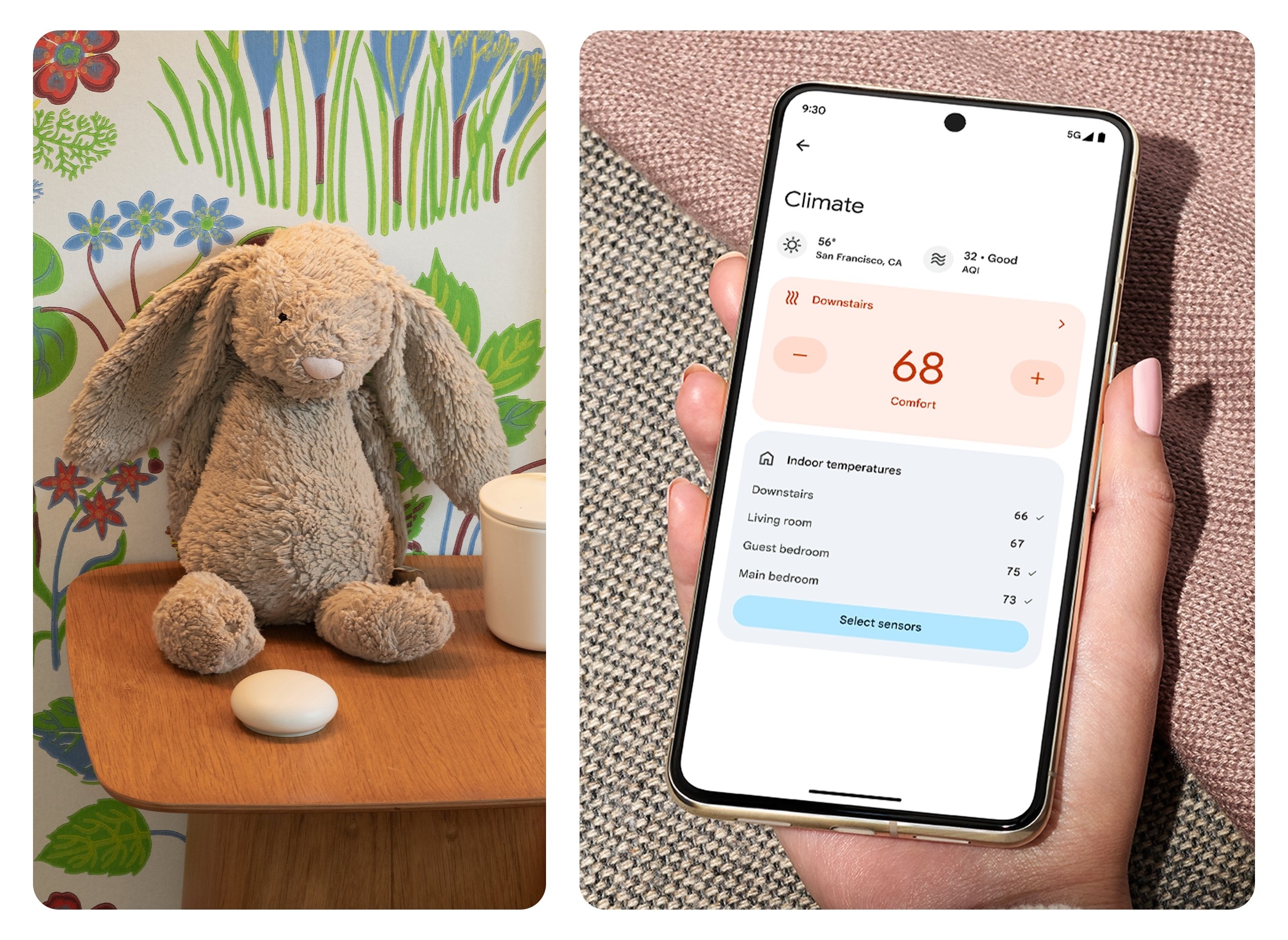 Google is preparing to release the Nest Temperature Sensor (2and Gen), here's what the new product will look like