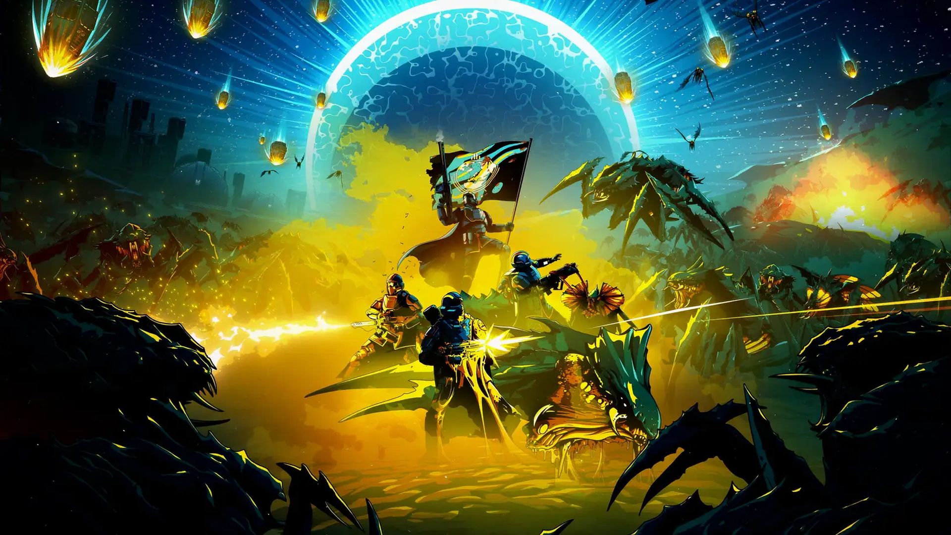 Arrowhead Game Studios releases new Helldivers 2 trailer with positive reviews from critics