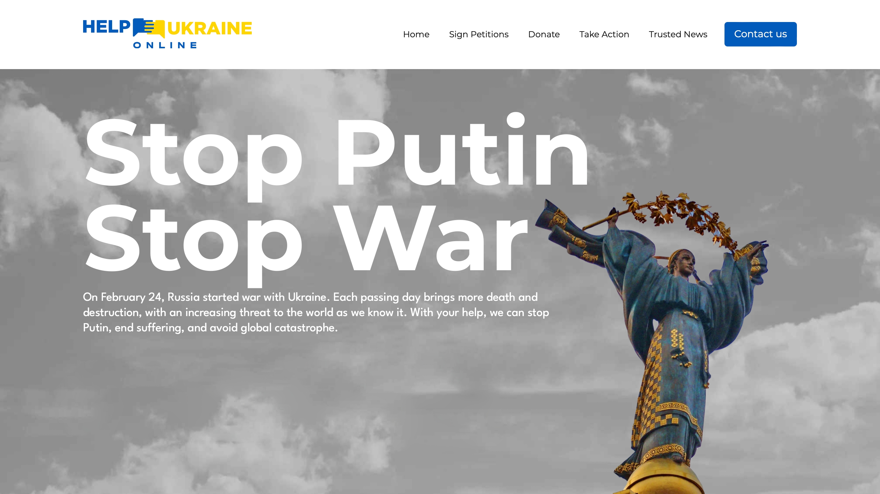 Help Ukraine Online : un site pour les étrangers qui veulent aider l'Ukraine pendant la guerre
