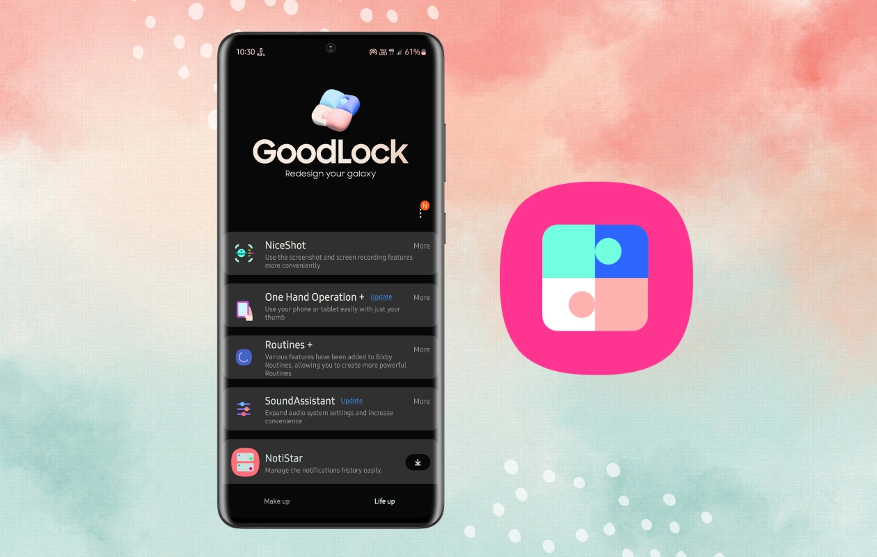 Samsung's Good Lock app is now available on Google Play