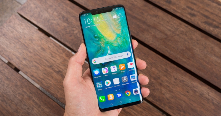 Huawei Mate 30 Pro появился на изображениях с вырезом на экране для датчиков Face Unlock
