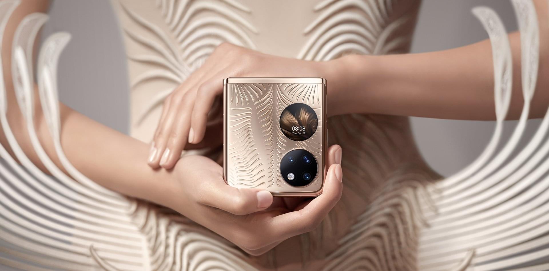 Huawei P50 Pocket users in Europe have started receiving the new EMUI update
