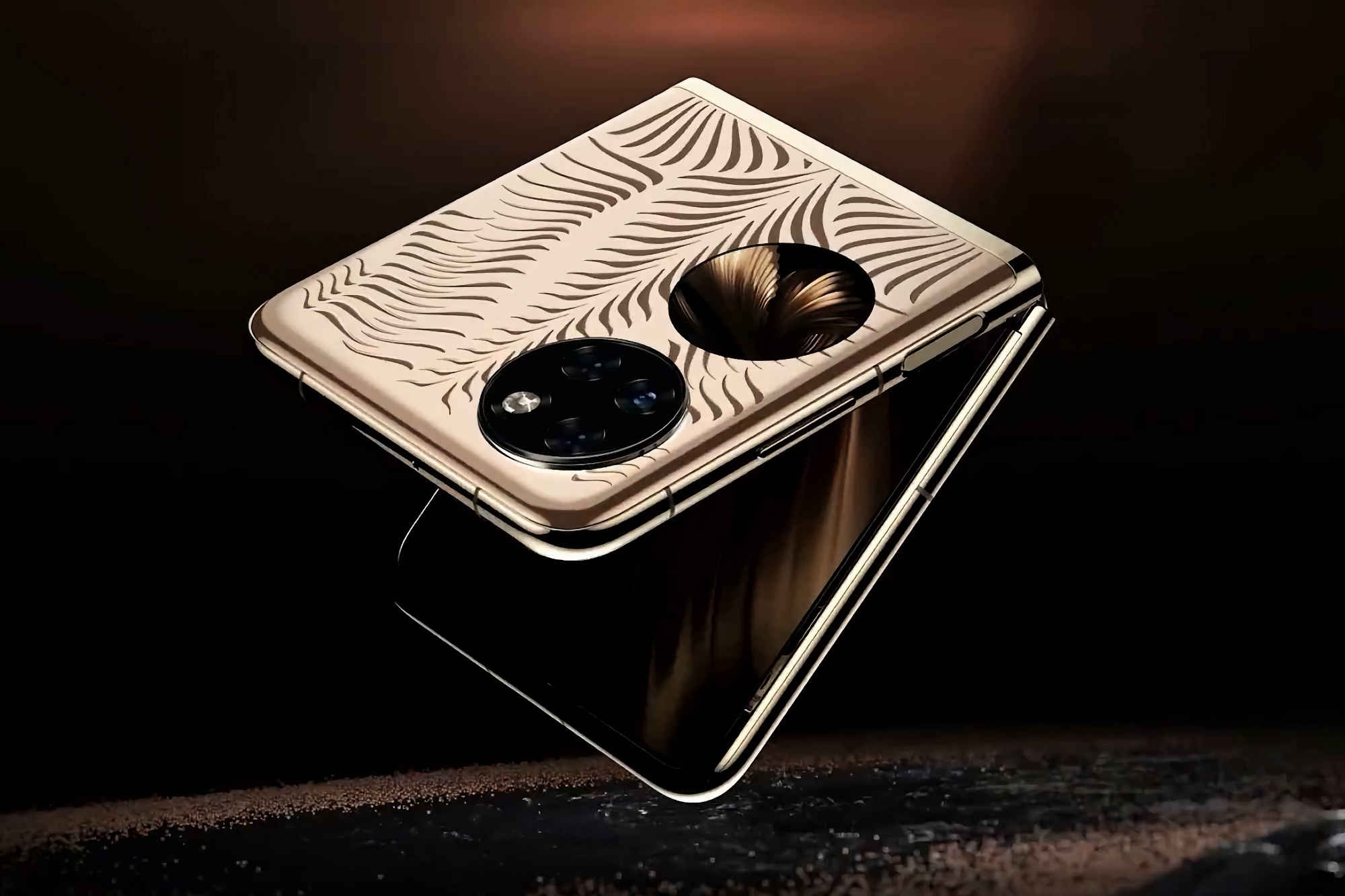 Huawei improved the P50 Pocket clamshell camera