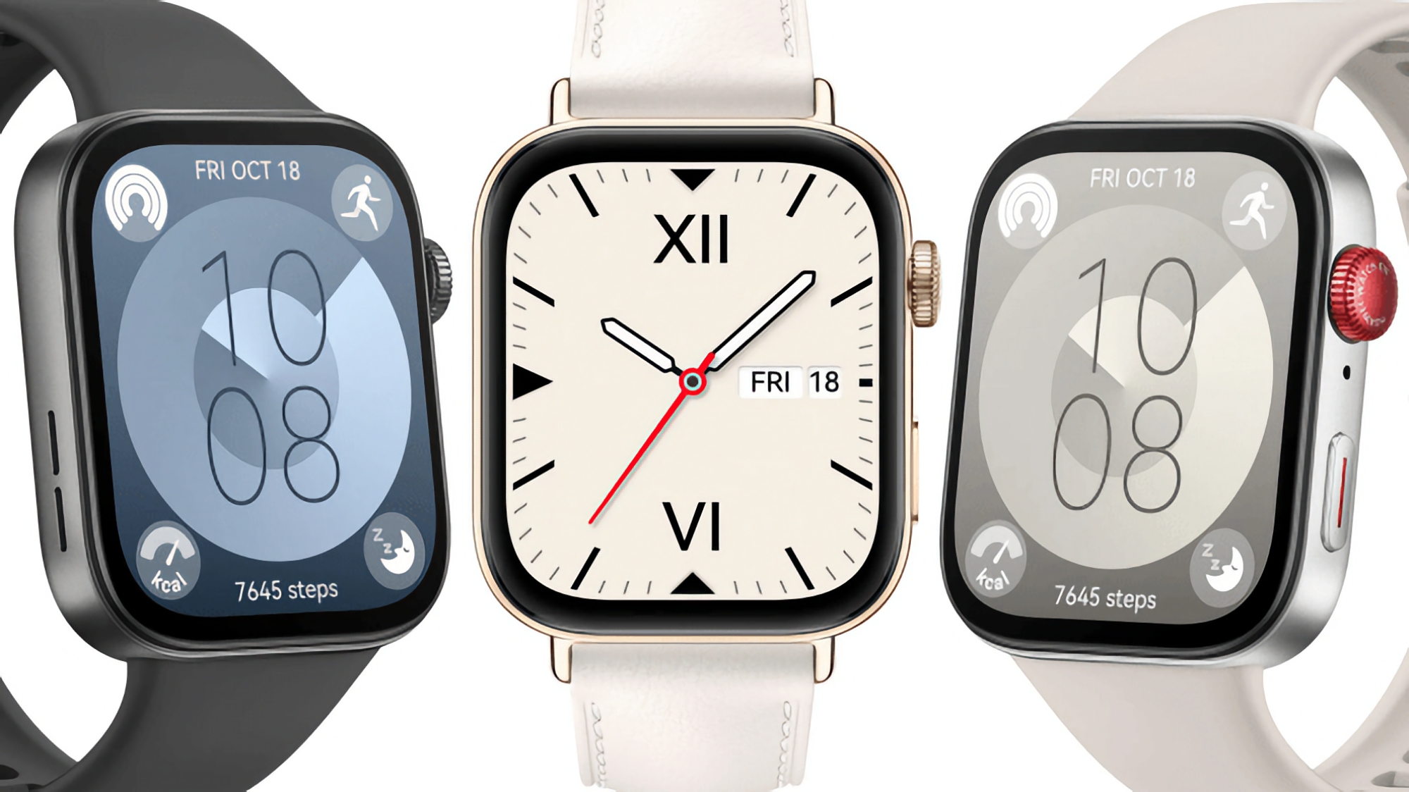 Три кольори, дизайн у стилі Apple Watch, автономність до 10 днів і ціна від 159 євро: інсайдер розкрив усі подробиці про Huawei Watch Fit 3