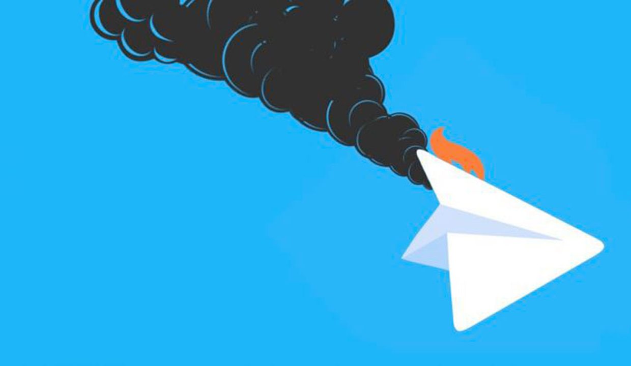 There's been a massive glitch in Telegram
