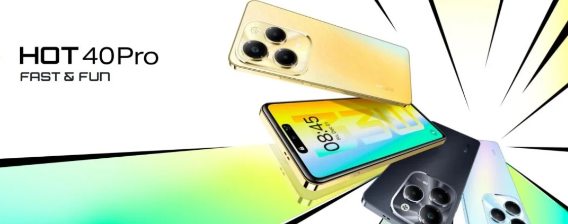 Представлено Infinix Hot 40 Pro - Helio G99, 90-Гц дисплей LCD, 108-МП камера та Android 13