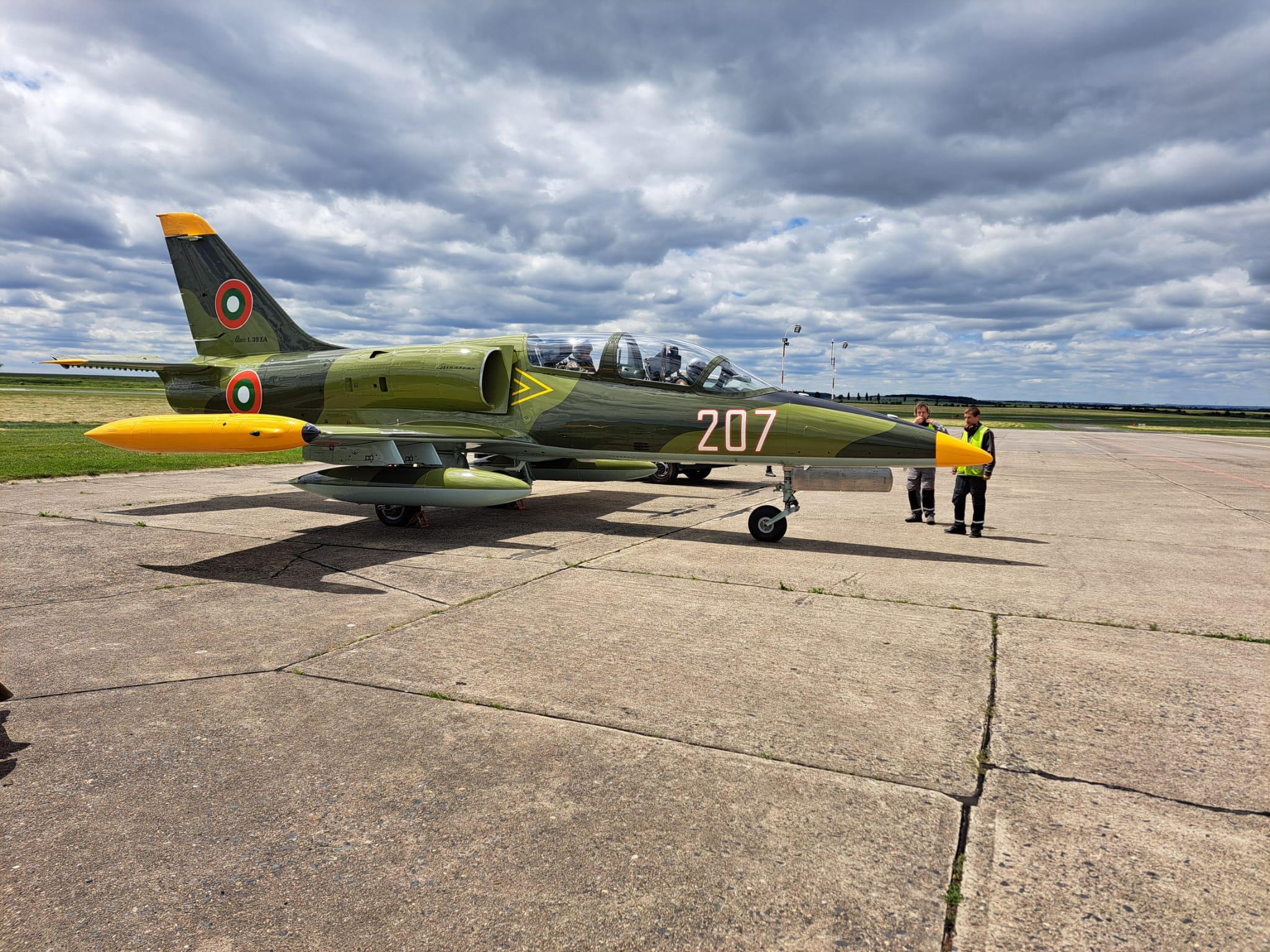 Aero Vodochody handed over the first modernised L-39 Albatros light attack aircraft to Bulgaria
