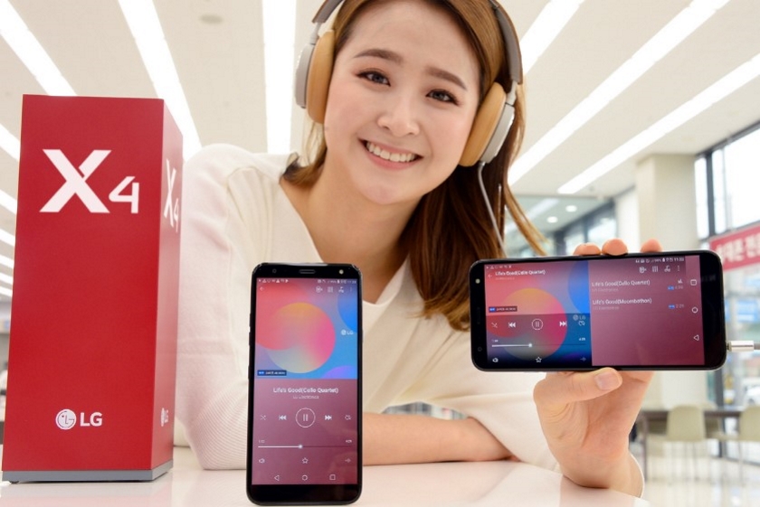 LG X4 (2019): бюджетник с Hi-Fi Quad DAC и защитой от ударов по военному стандарту MIL-STD-810G