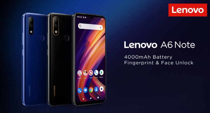 Бюджетні смартфони Lenovo A6 Note та Lenovo K10 Note анонсують 5 вересня
