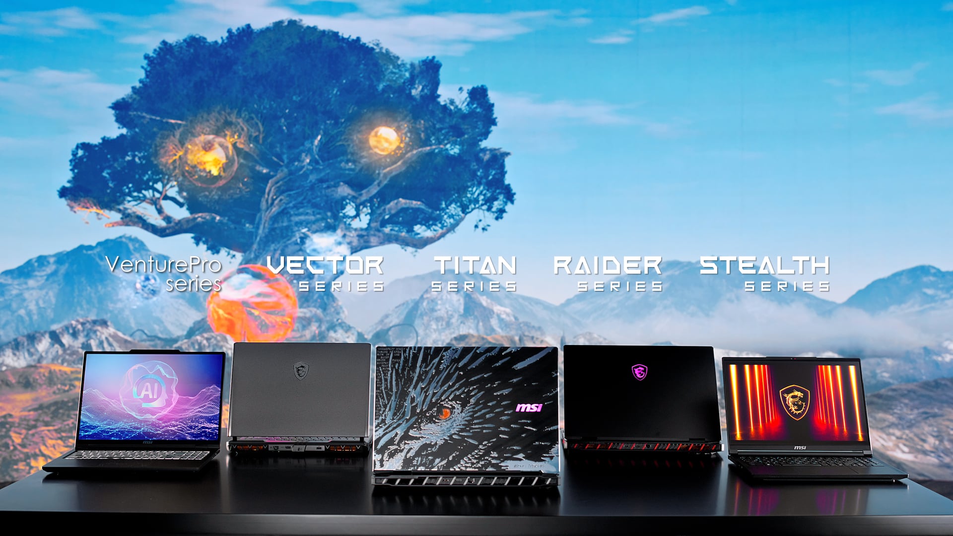 MSI представляє нові ноутбуки з потужними відеокартами RTX 50