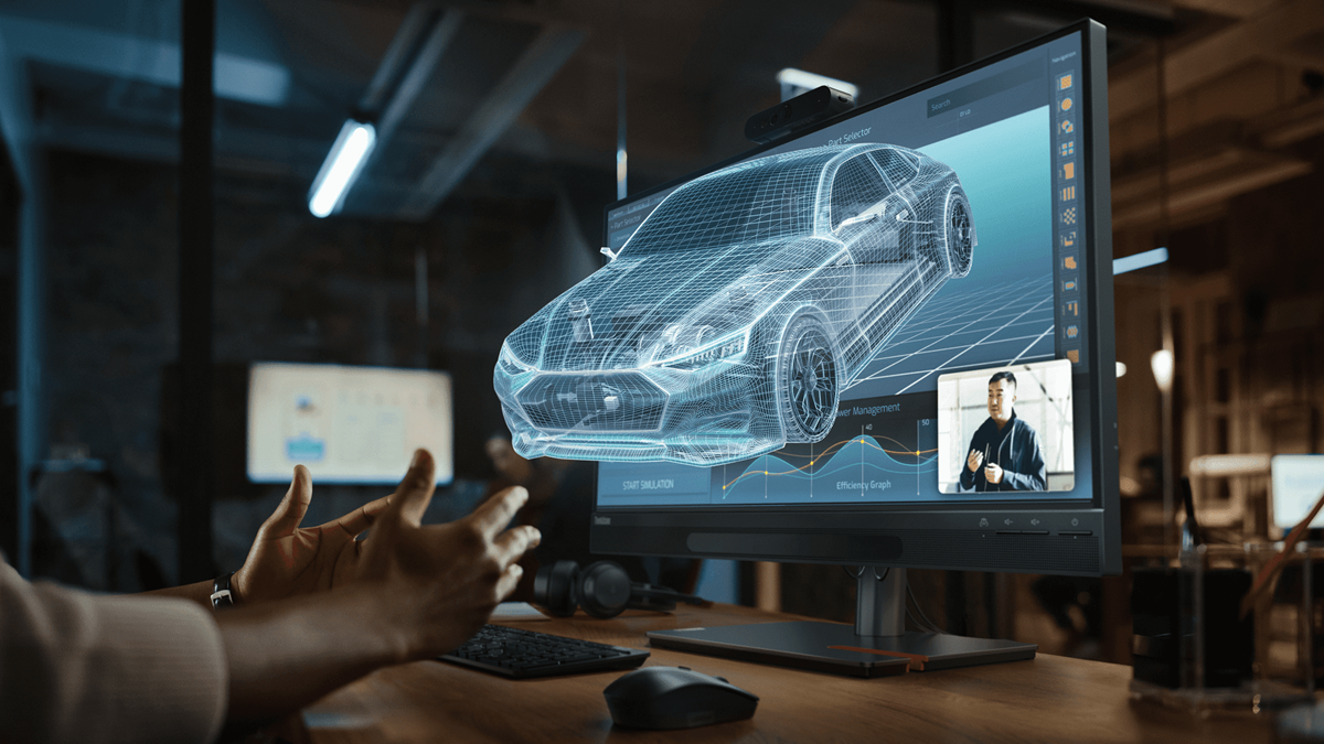 3D-монітор Lenovo ThinkVision надійде в продаж у лютому за ціною $2999