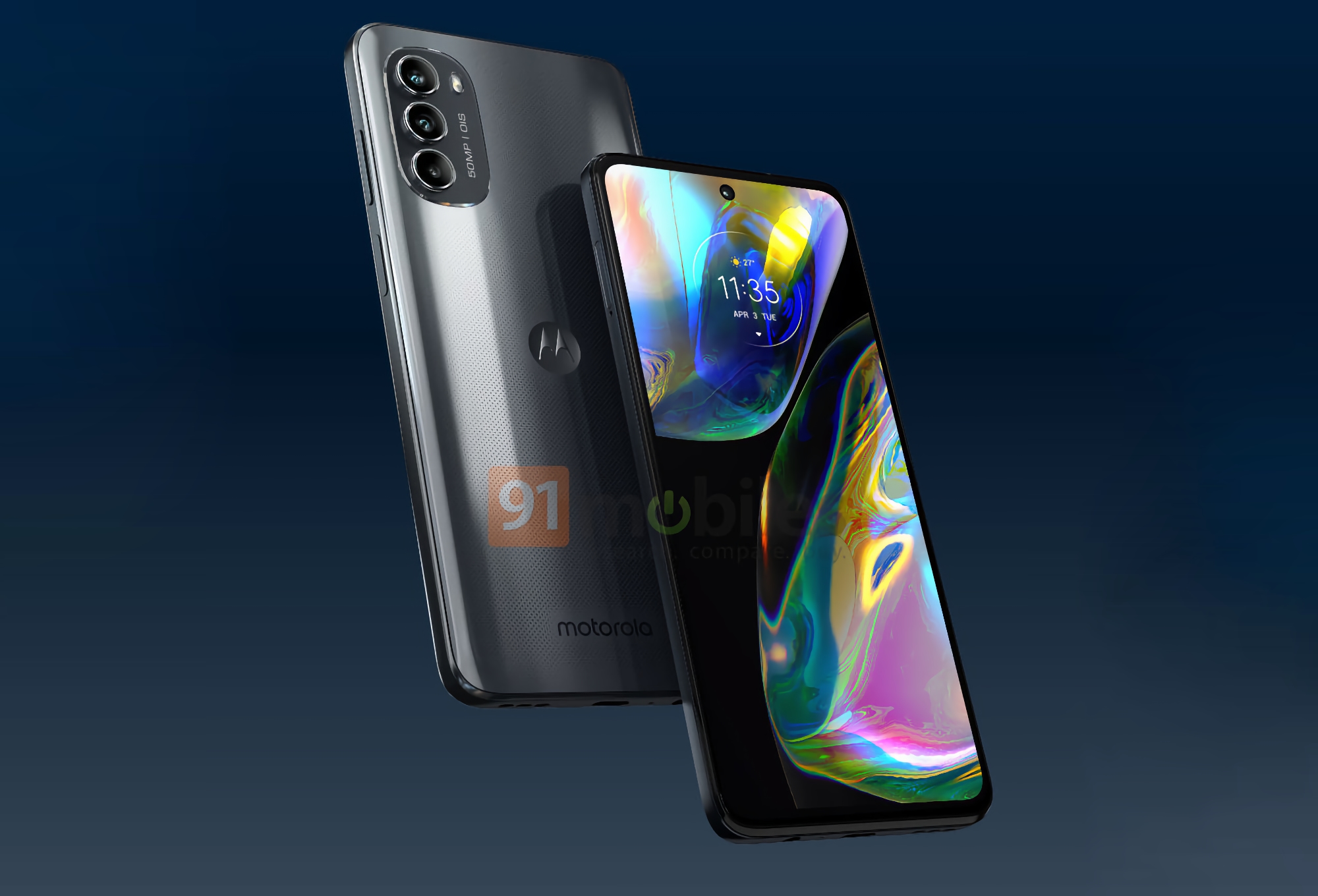 Snapdragon 695 chip, IP52 protection, 5000mAh battery and 33W charging: Moto G82 images and specs leaked online