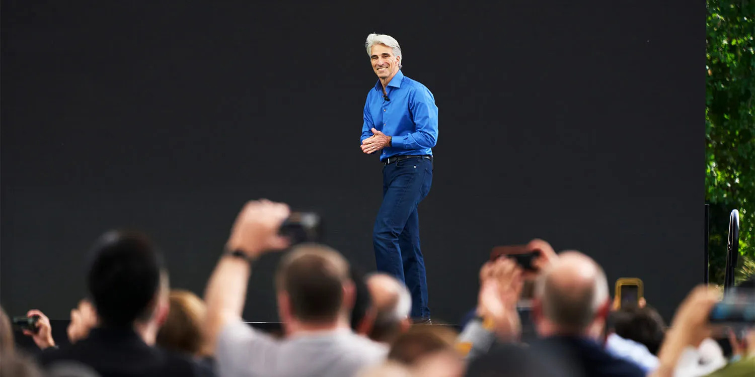 Старший віцепрезидент з розробки програмного забезпечення Apple, Крейг Федерігі висміяв комп’ютери зі штучним інтелектом і планшети з Windows