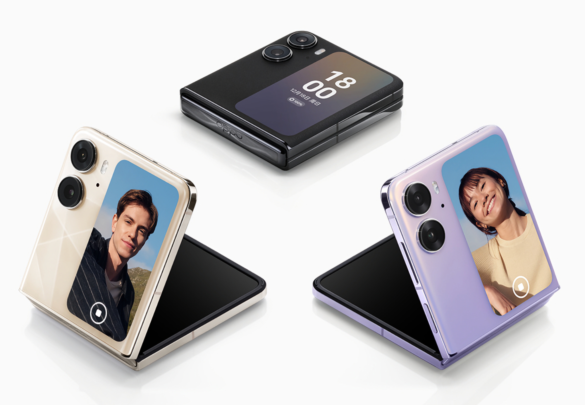 OPPO Find N2 Flip : concurrent du Samsung Galaxy Flip4 et du Moto RAZR 2022 avec un grand écran externe, une puce Dimensity 9000+ et une batterie de 4 300 mAh pour 860 $.