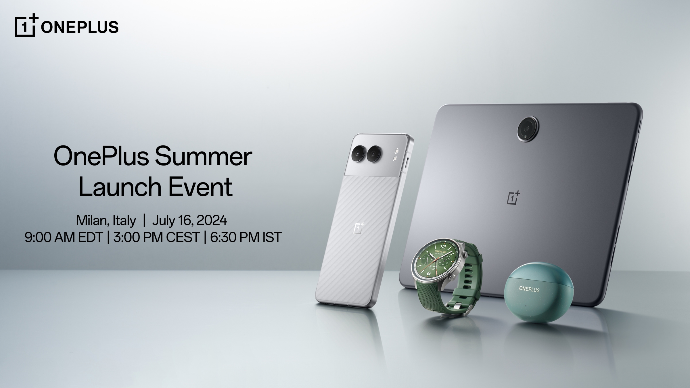 Де і коли дивитися презентацію OnePlus Nord 4, OnePlus Pad 2, OnePlus Watch 2R та OnePlus Nord Buds 3 Pro