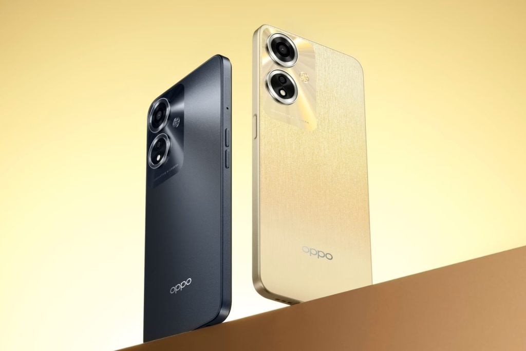 OPPO A59 5G : écran LCD 90Hz, puce Dimensity 6020, batterie 5000mAh avec charge 33W et protection IP54 pour $180