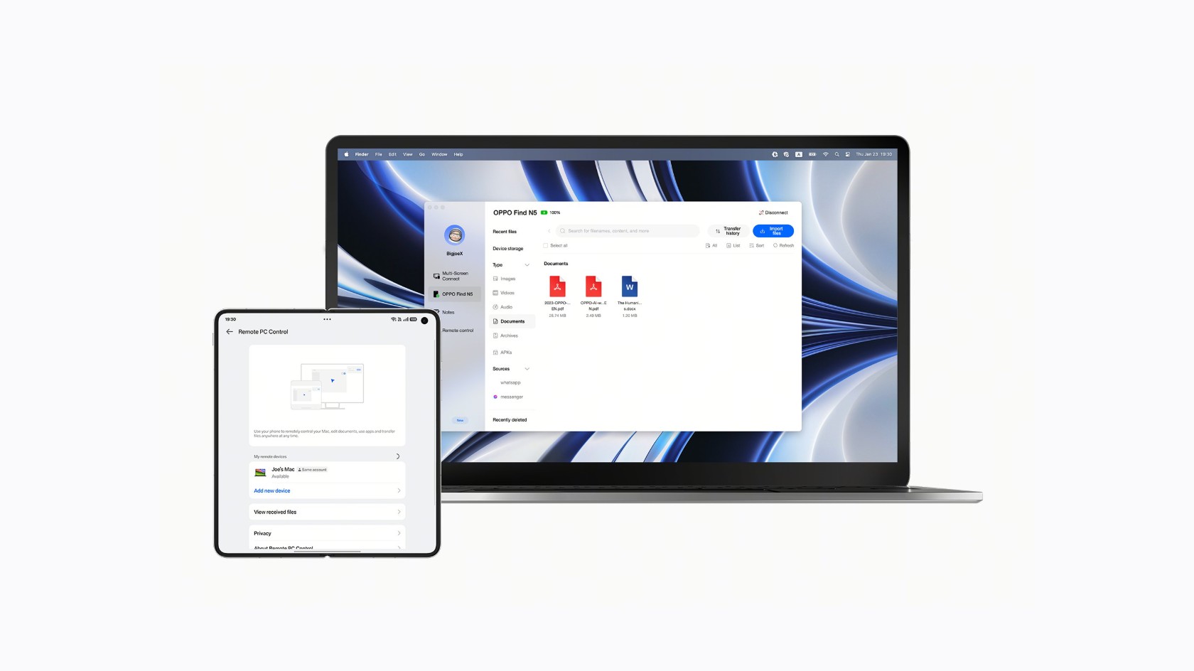Oppo Find N5: Foldable macOS-flavoured smartphone without Apple support