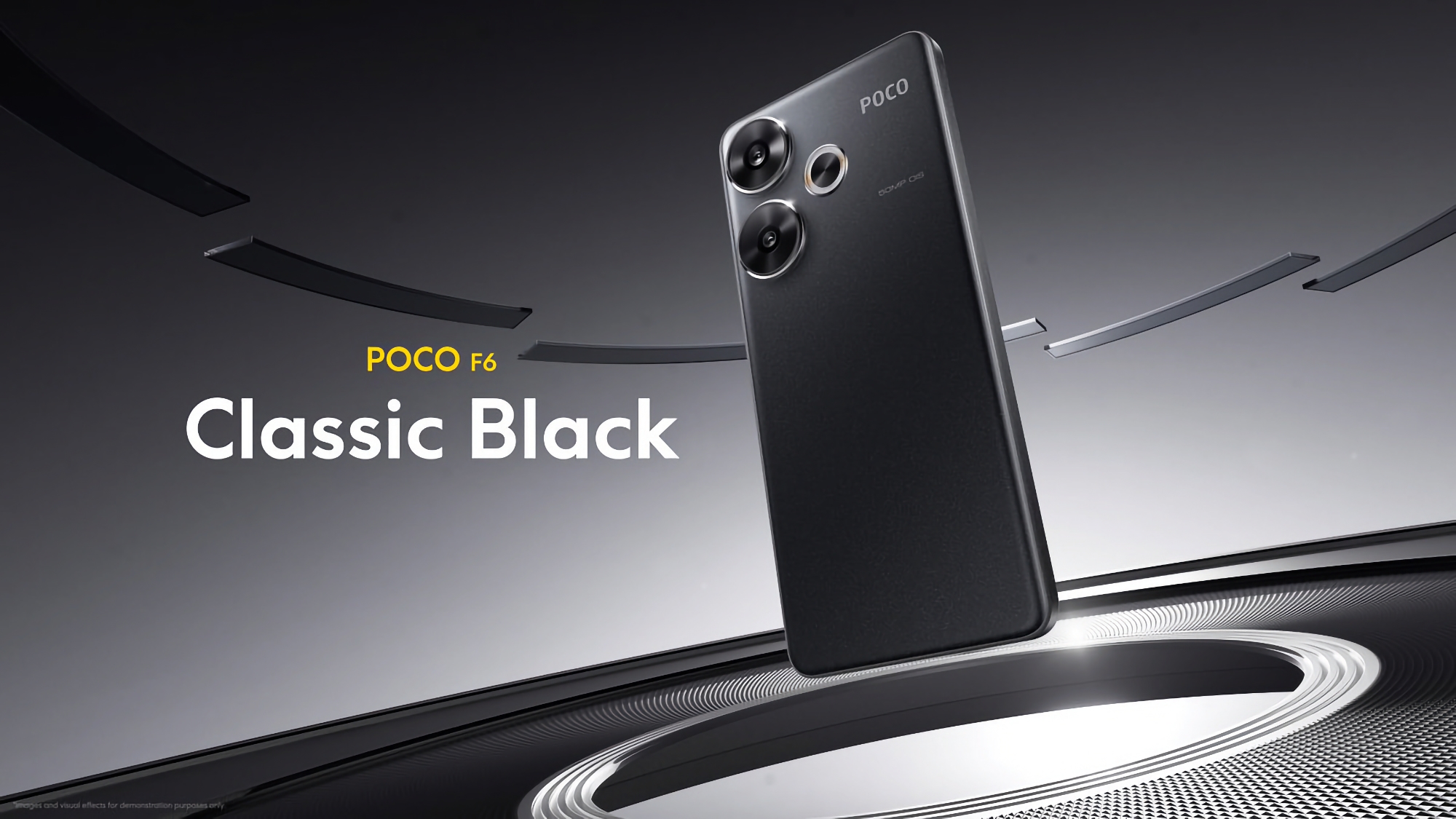 Xiaomi a dévoilé le POCO F6 : écran OLED 120Hz, puce Snapdragon 8s Gen 3, appareil photo 50 MP, batterie 5000 mAh avec chargeur 90W et protection IP64 à partir de 379$.