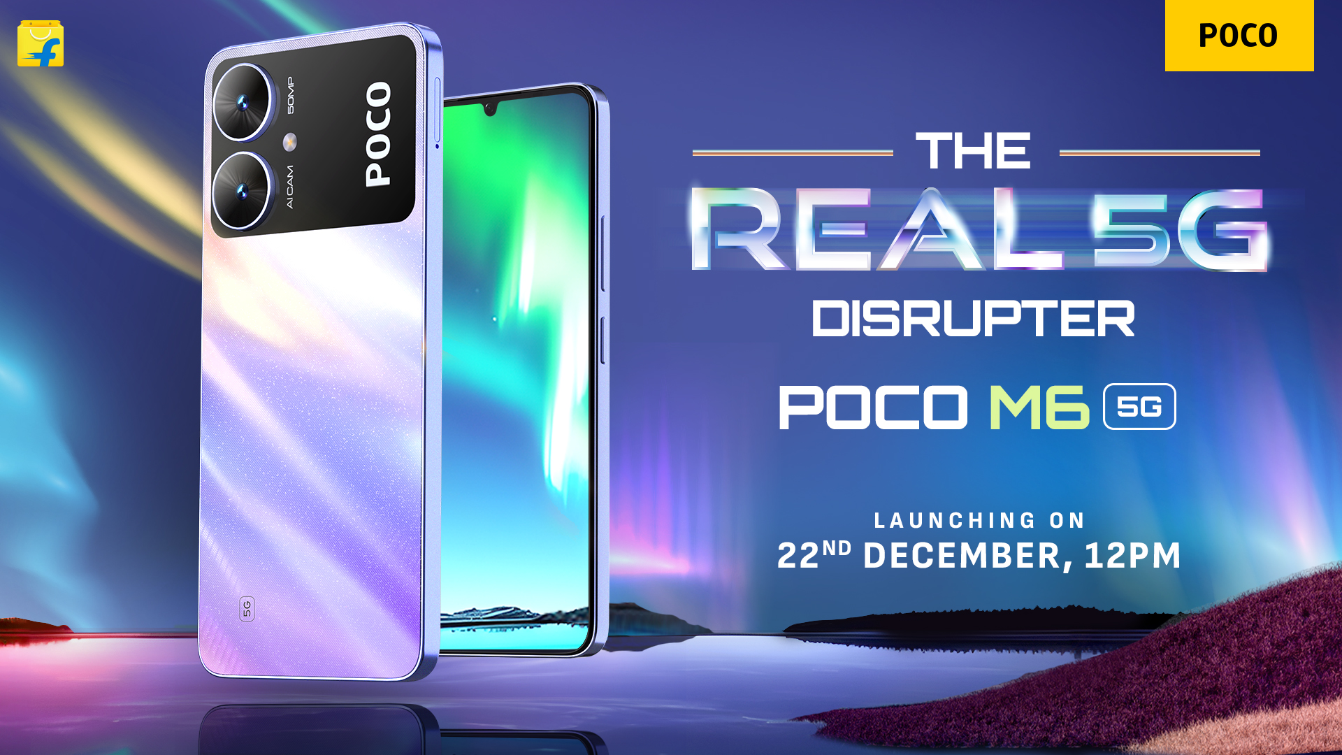 Xiaomi 22 грудня представить бюджетний смартфон POCO M6 5G