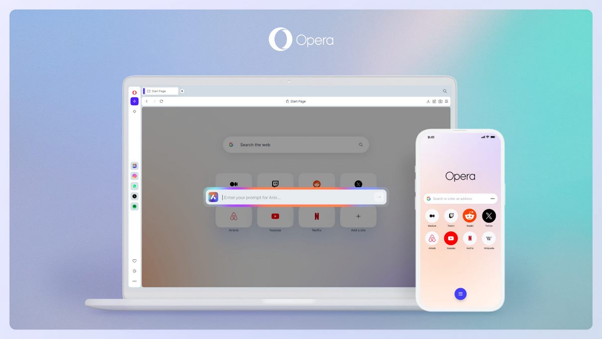 Opera can now summarise web pages using AI, similar to Google Gemini