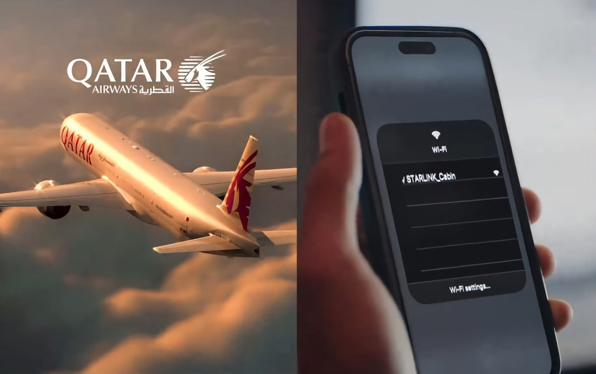 Vitesse jusqu'à 500 Mbps à 13 000 mètres d'altitude : Qatar Airways installera l'internet par satellite Starlink d'Ilon Musk sur certains Boeing 777-300