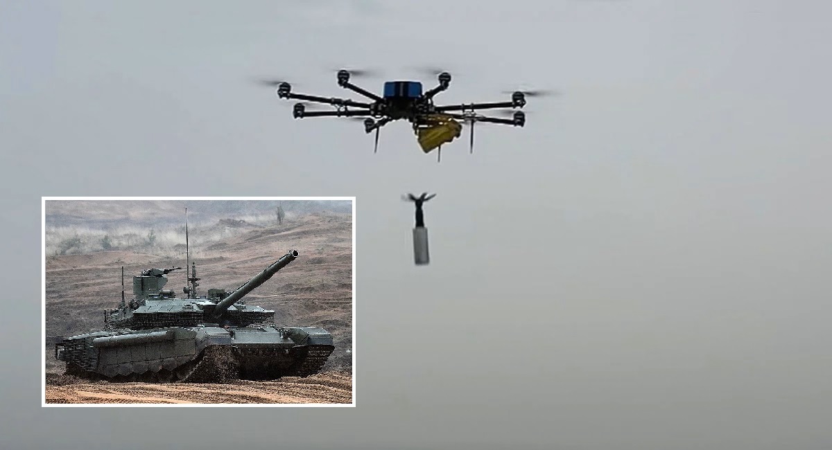 Le drone R18, d'une valeur de 20 000 dollars, a détruit le char russe T-90M "Proryv" le plus avancé, d'une valeur de plus de 2 millions de dollars.