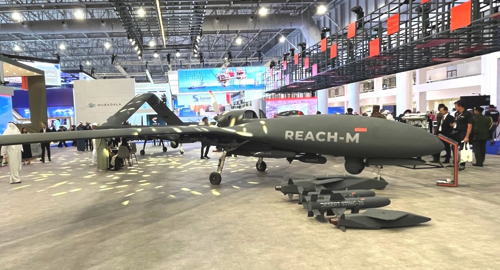 EDGE GROUP представила еміратський Bayraktar TB2 - дрон REACH-M може літати 24 години та нести до 350 кг корисного навантаження