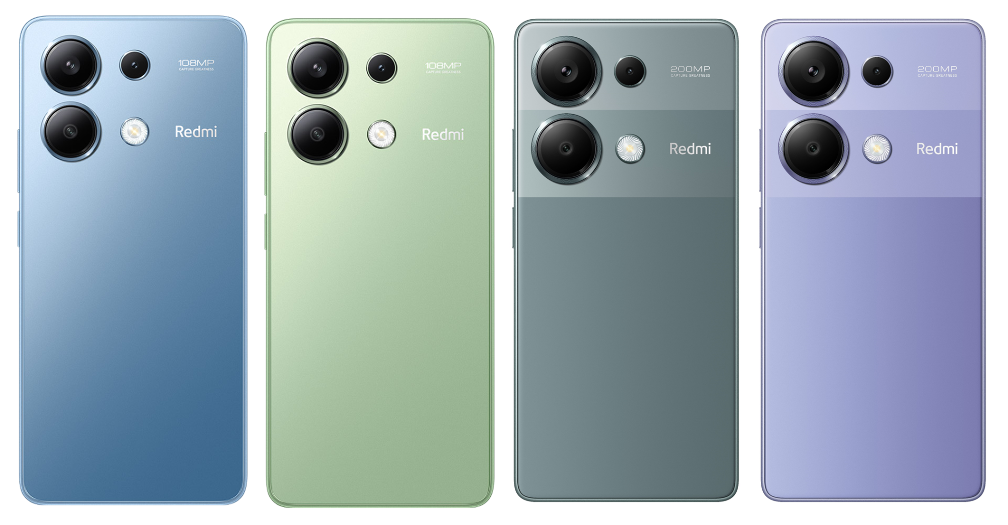 Des images de qualité du Redmi Note 13 4G et du Redmi Note 13 Pro 4G ont fait surface sur Internet.