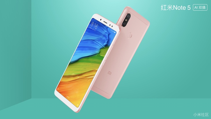 Presentation of Xiaomi Redmi Note 5 was held in China