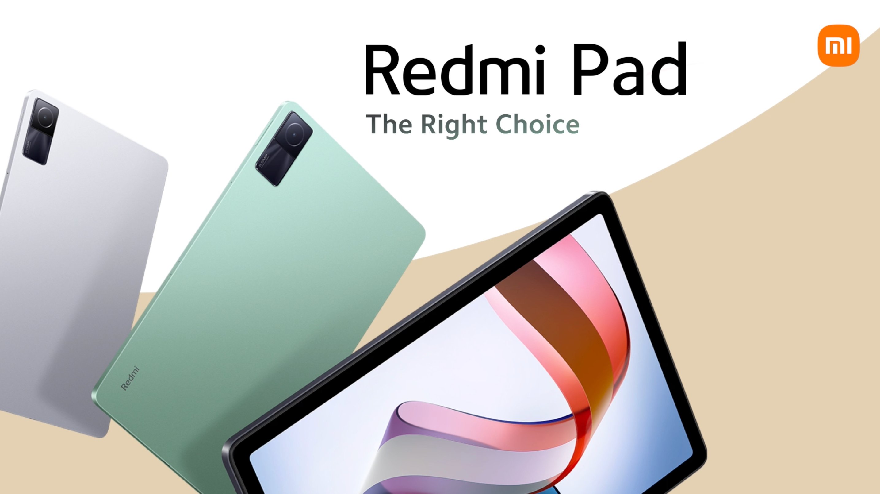 Redmi Pad: 10.6-inch 90Hz display, MediaTek Helio G99 chip, up to 6GB of RAM, four speakers and 8,000mAh battery for $184