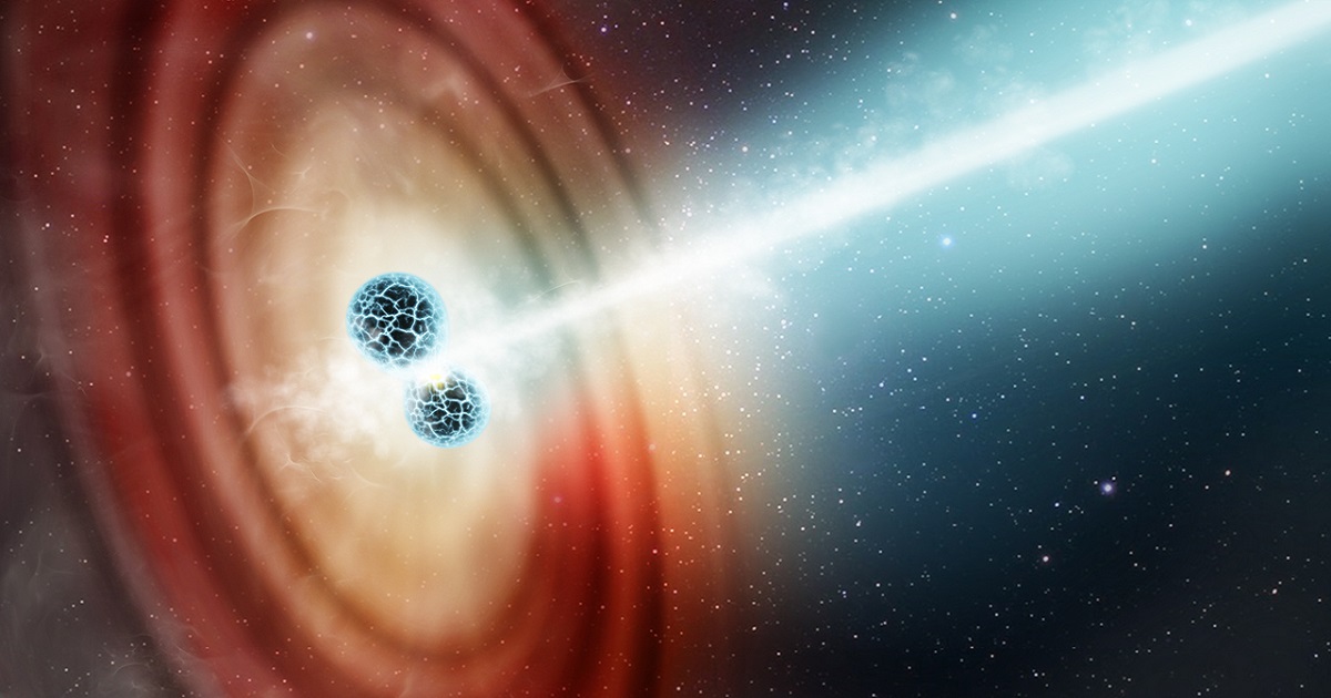 Les lois de la physique s'appliquent - il a fallu cinq ans aux scientifiques pour prouver que la vitesse sept fois supérieure à celle de la lumière du jet, formé par la collision d'étoiles neuronales, était une erreur.