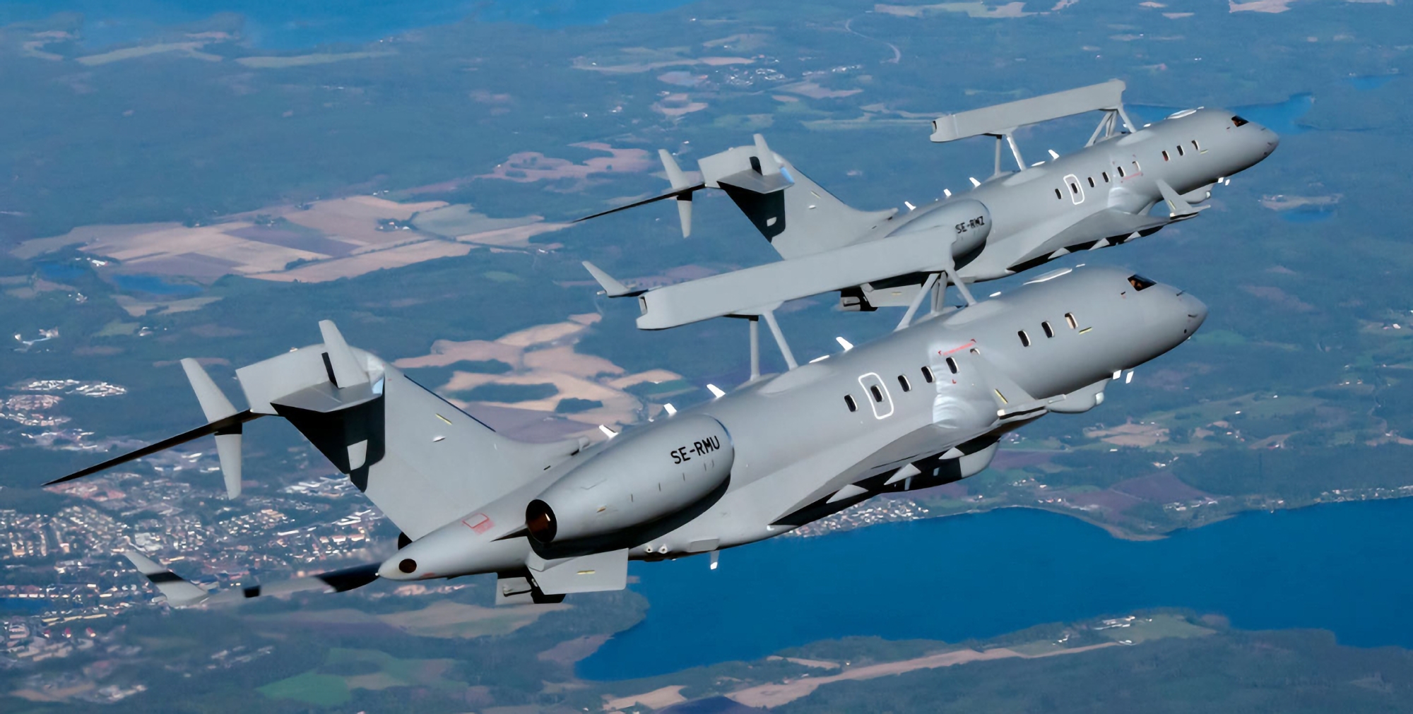 Inattendu : L'Ukraine recevra non pas un, mais deux avions suédois Saab 340 AEW&C (ACS 890) de détection et de contrôle radar à longue portée. 