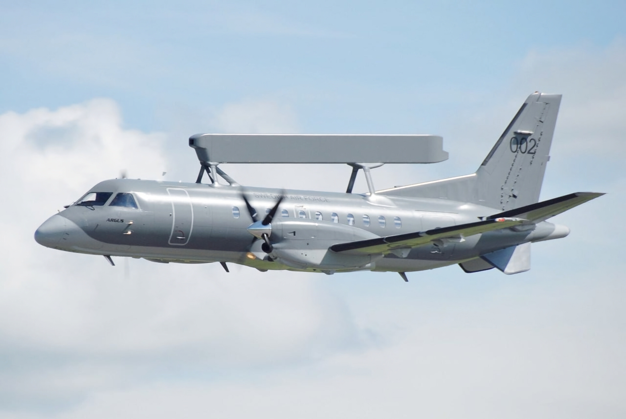 La Suède va transférer des avions de détection et de contrôle radar à longue portée Saab ASC 890 à l'Ukraine  