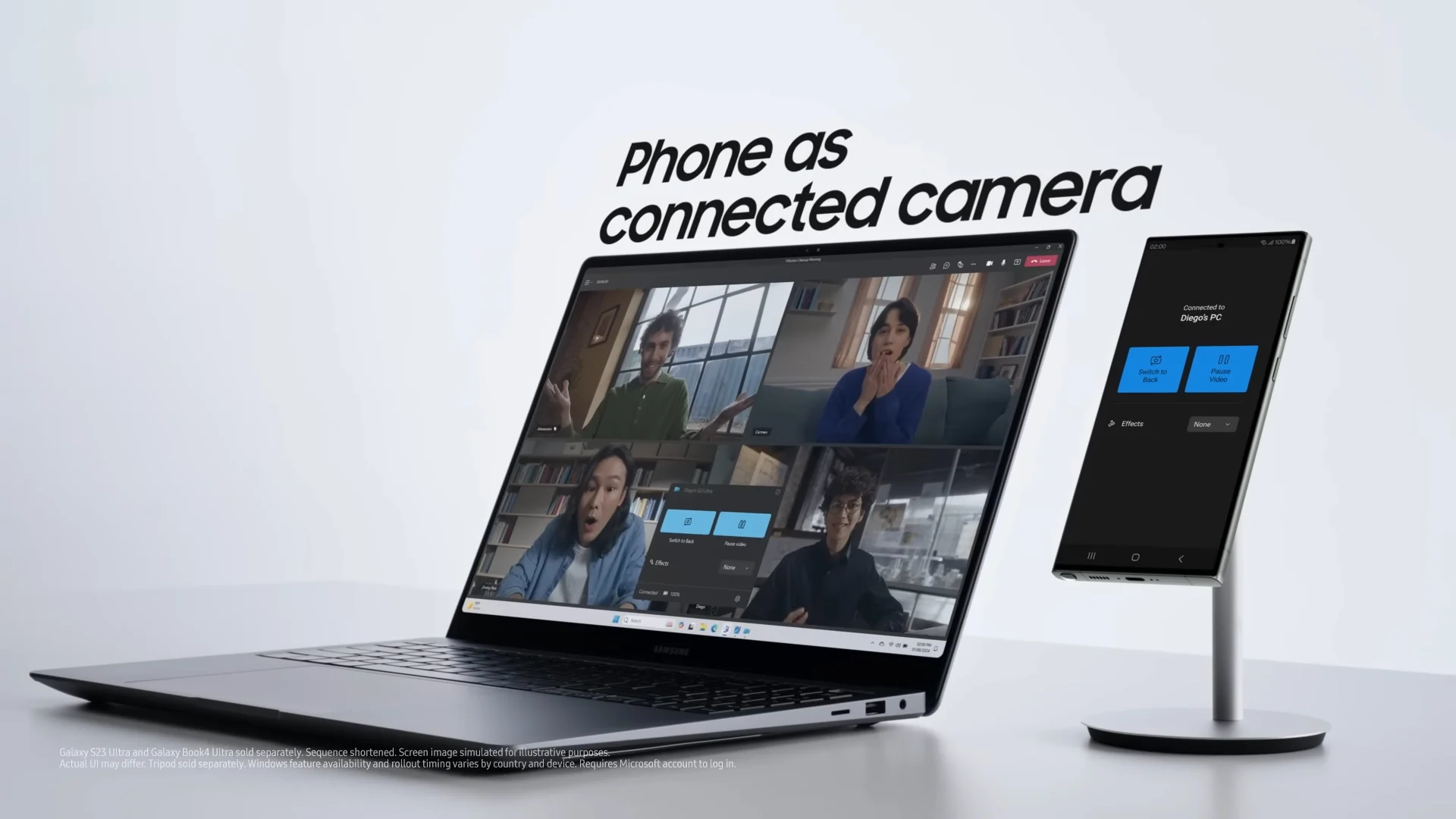 Innovative connectivity: How to connect your Galaxy smartphone's camera to your Galaxy Book laptop