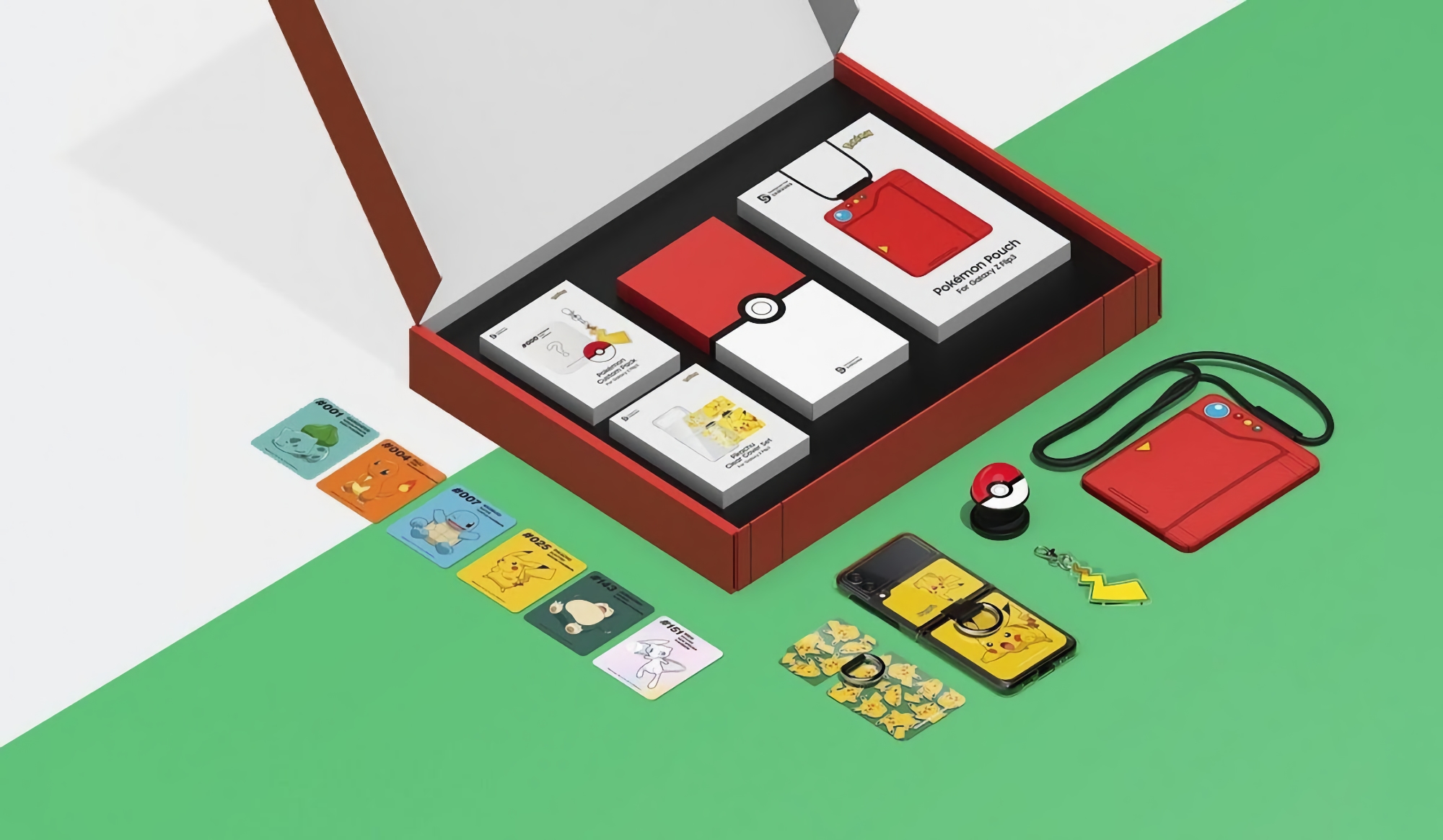 For fans of Pokemon: Samsung introduced a special version of the "clamshell" Galaxy Z Flip 3