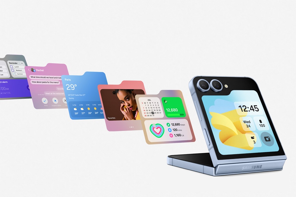 Samsung has unveiled a new generation of its foldable smartphone - Galaxy Flip6