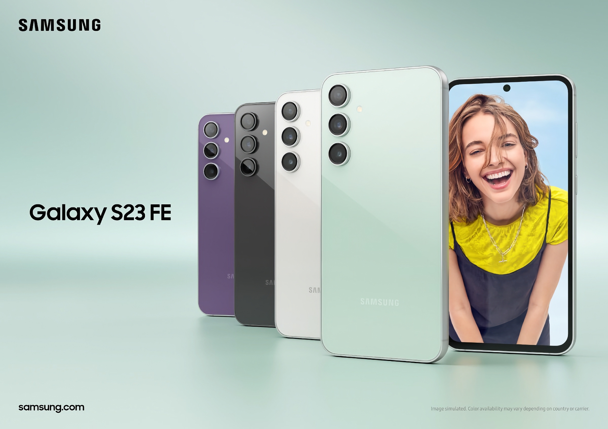 Samsung Galaxy S23 FE with Exynos 2200 instead of Snapdragon 8 Gen 1 will be available in Europe in three days' time