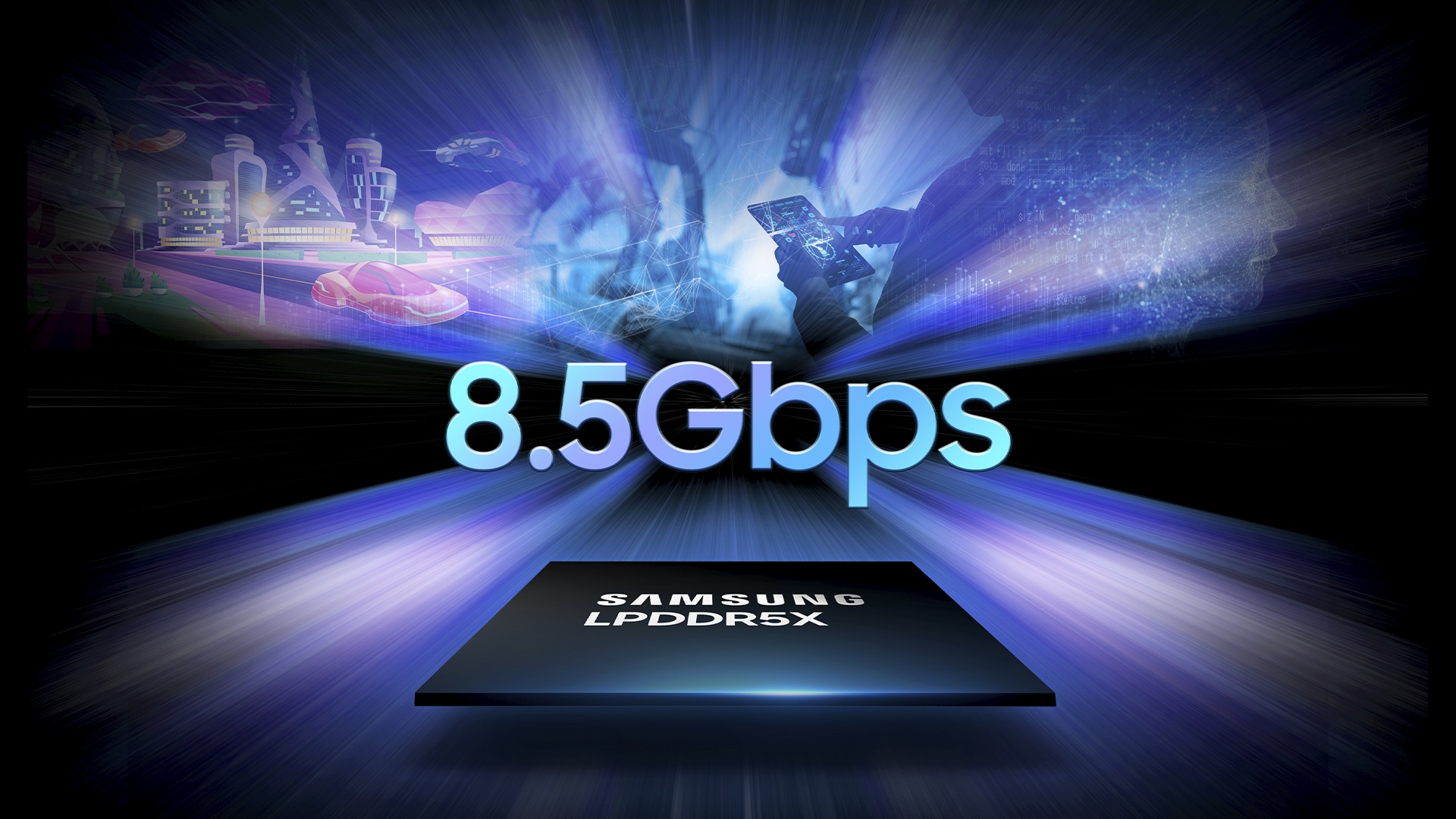 Для смартфонів, ПК і автомобілів: Samsung анонсувала найшвидшу пам'ять LPDDR5X DRAM
