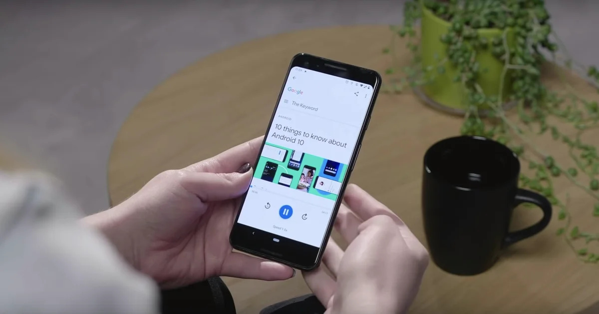 Chrome читає вголос вебсторінки на Android