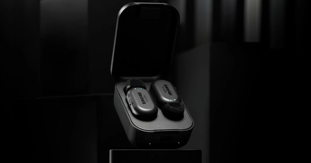 Shure introduces the first wireless lavalier microphone with no additional hardware
