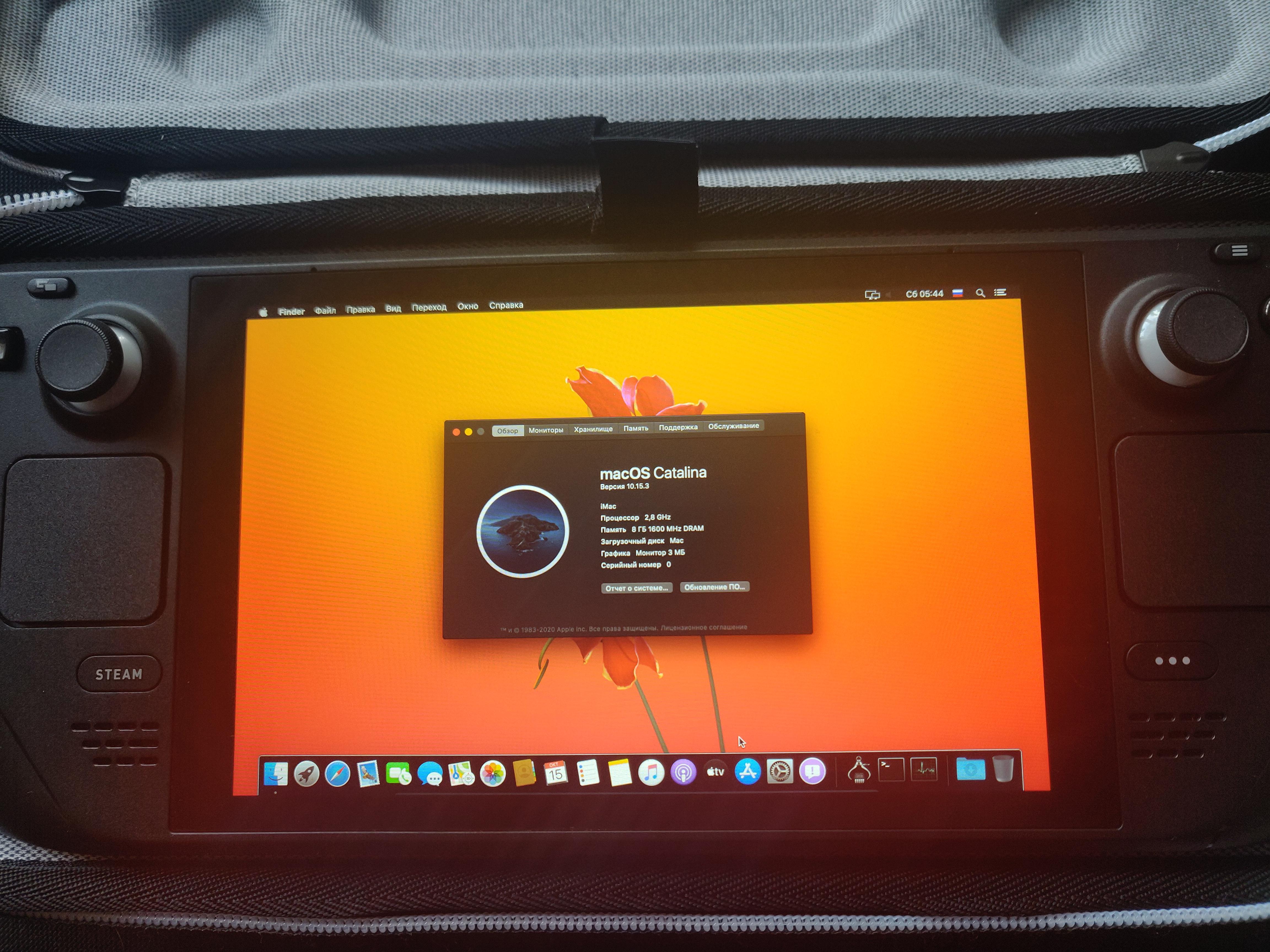 Why not? Reddit user runs macOS operating system on Steam Deck