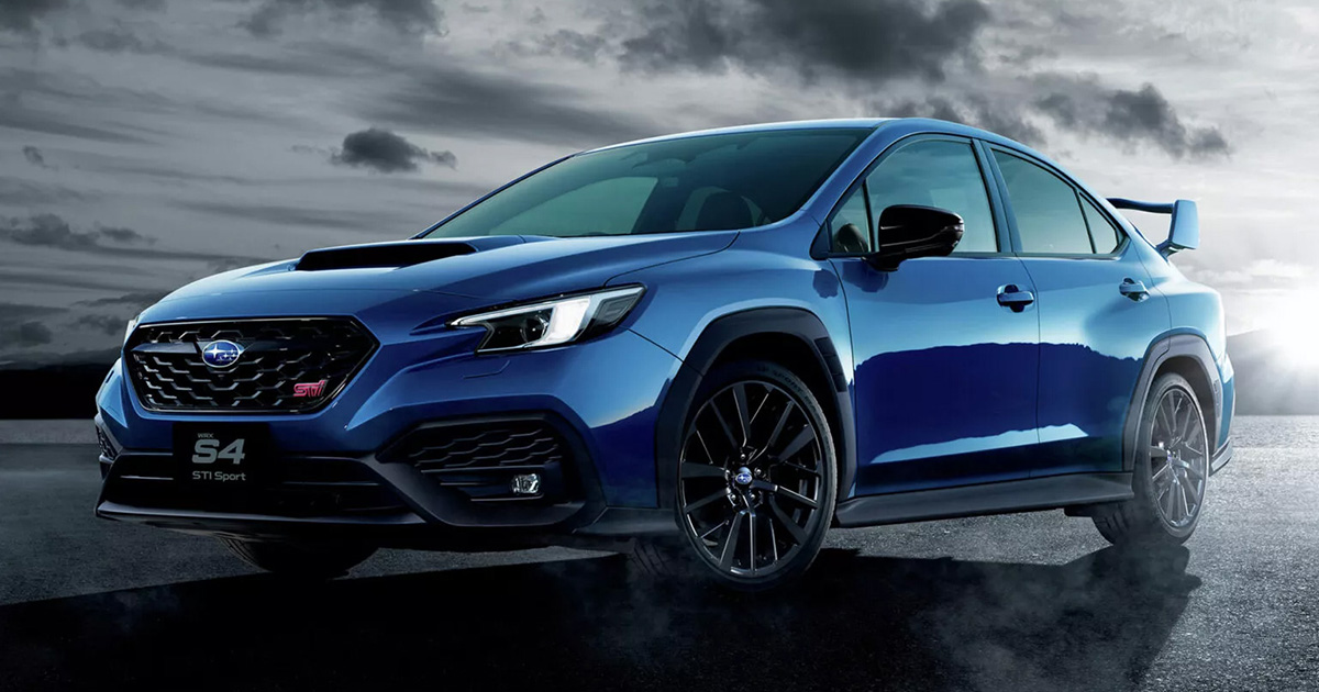 Subaru представила WRX S4 STI Sport R-Black: обмежена серія Marvel