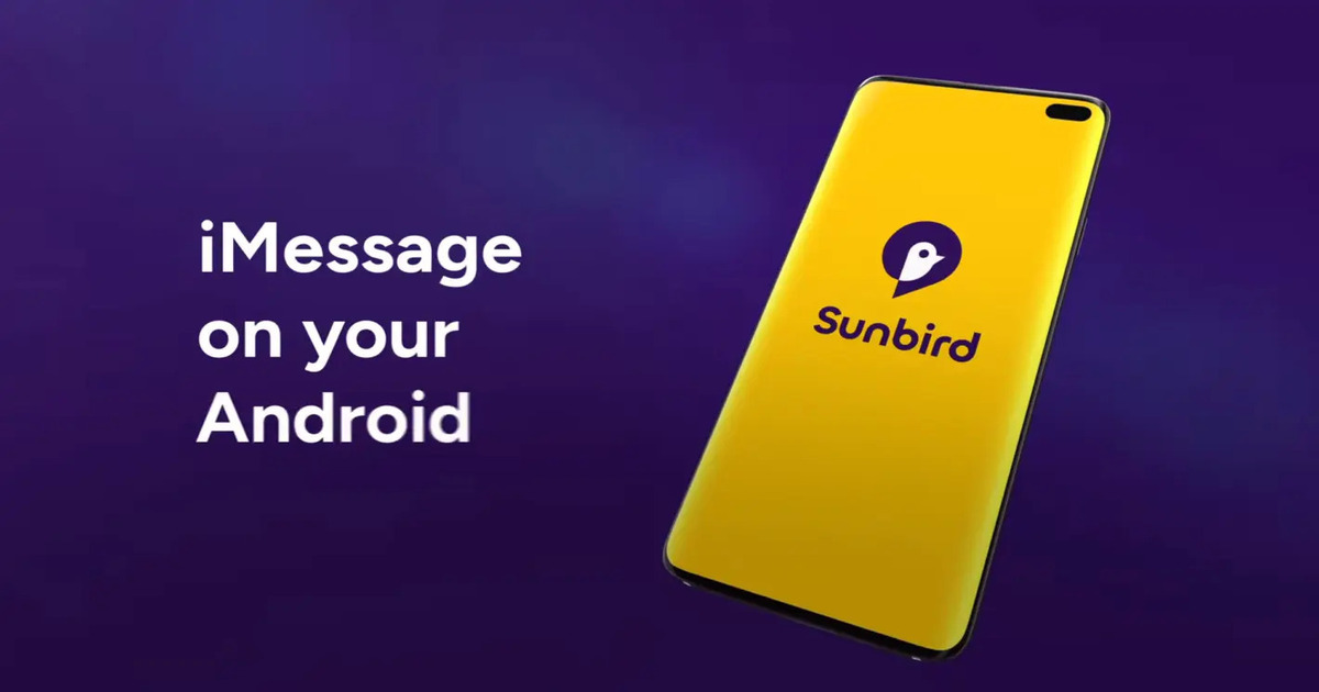 Sunbird: iMessage on Android may become paid