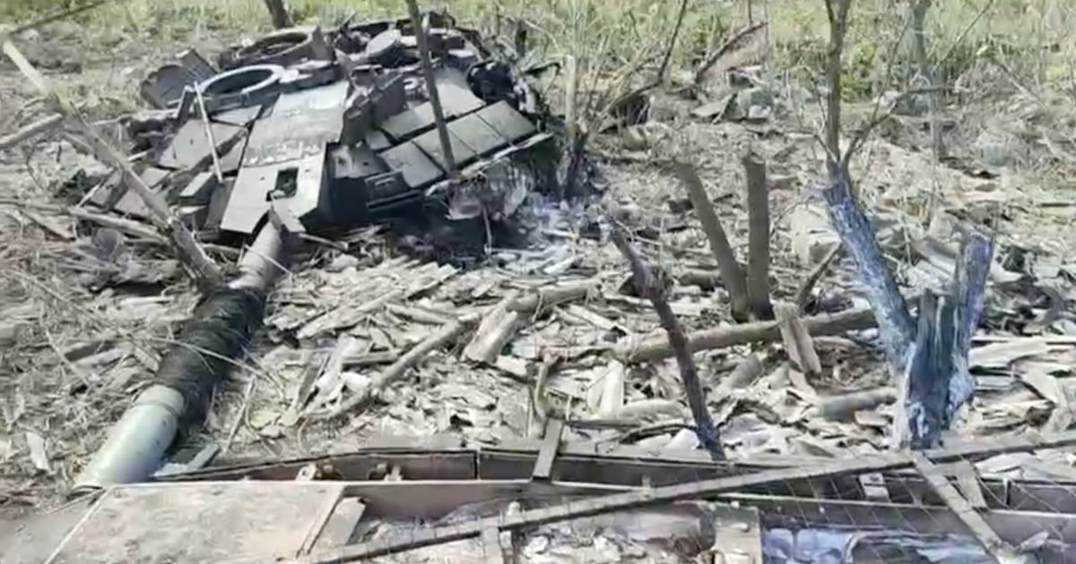 "No tools, no thermal imagers": a Russian tanker shows on video his T-90M Proryv tank destroyed by a Ukrainian Baba Yaga drone