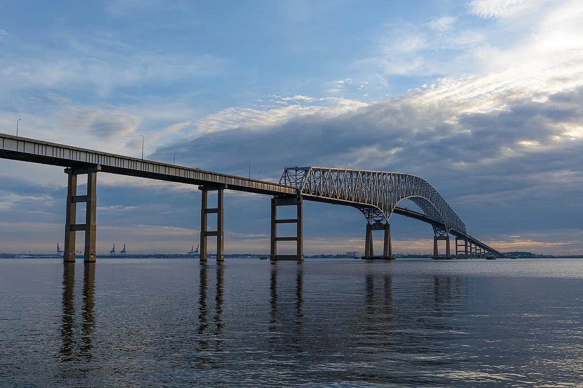 A live YouTube broadcast captured the moment a bridge collapsed in Baltimore, MD