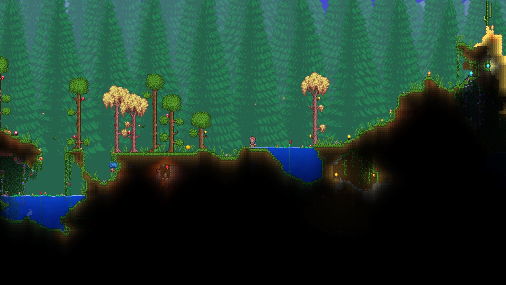 Allons plus loin dans l'univers de Terraria : Nouveautés dans le gameplay