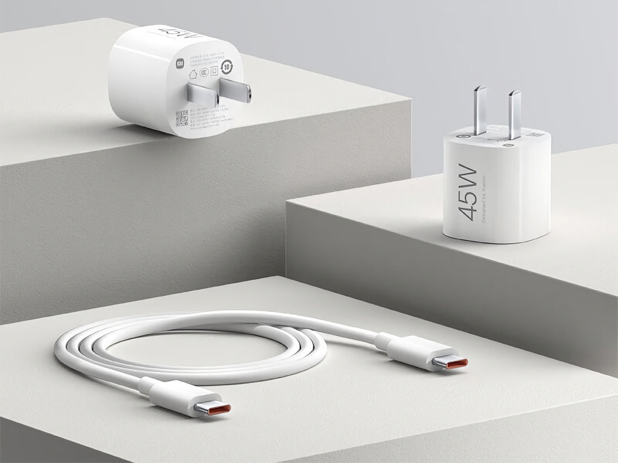 Xiaomi представила GaN-зарядку на 45 Вт із кабелем USB-C у комплекті та ціною $8