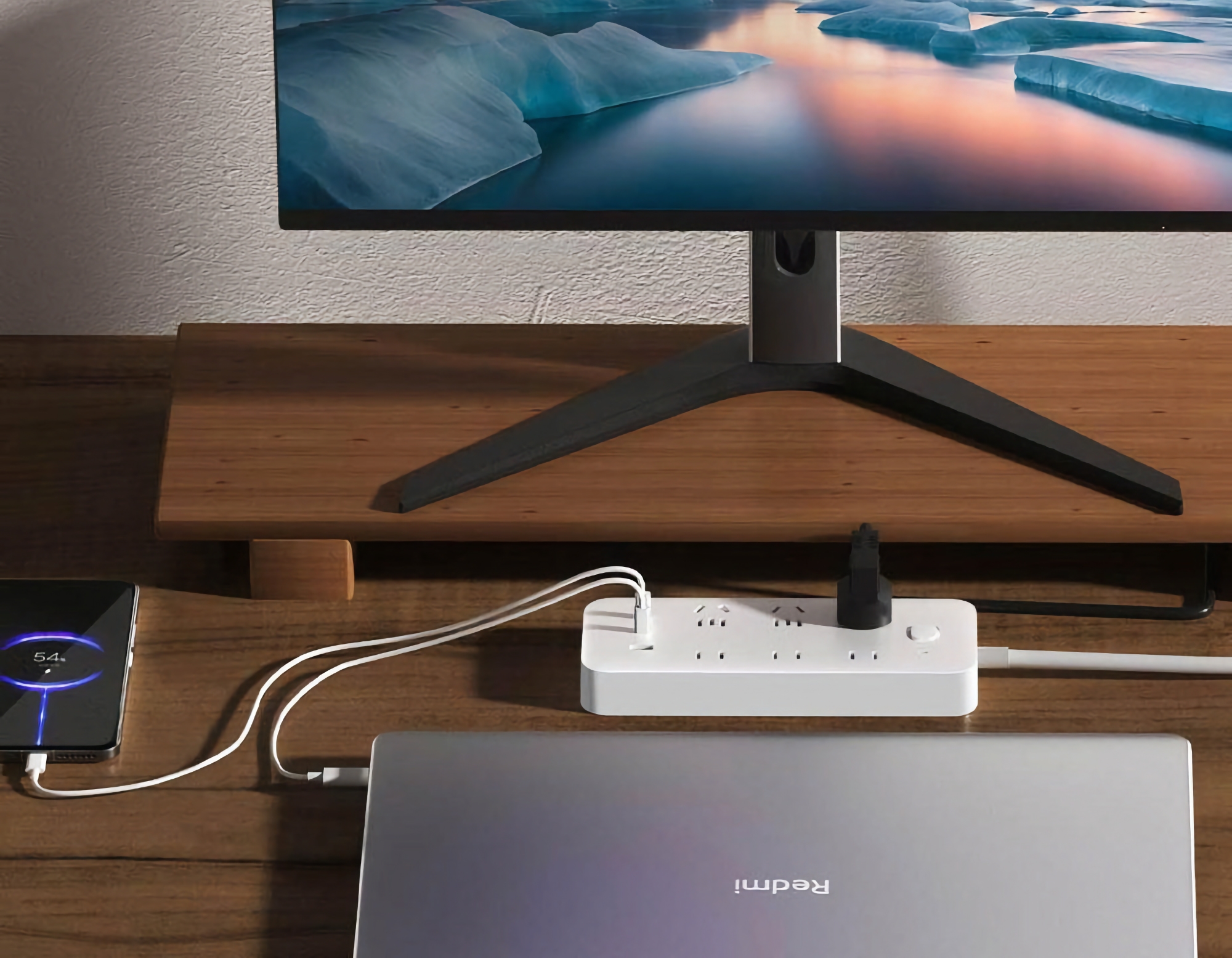 Xiaomi представила мережевий фільтр із розетками, USB-портами й потужністю 67 Вт за $14