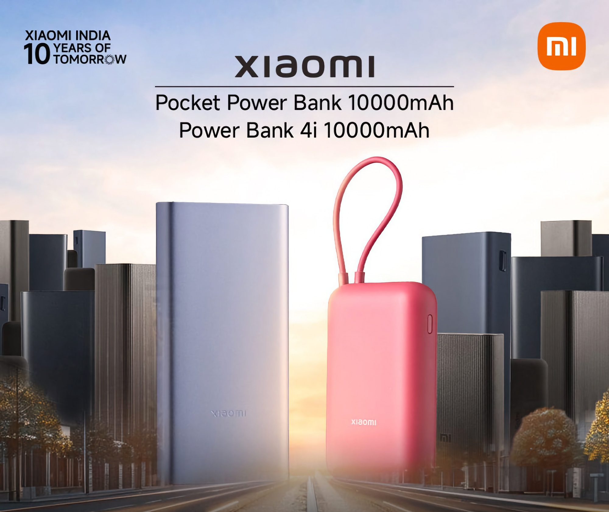 Xiaomi Pocket Power Bank, Xiaomi Power Bank 4i and Redmi Buds 5C will debut on 9 July