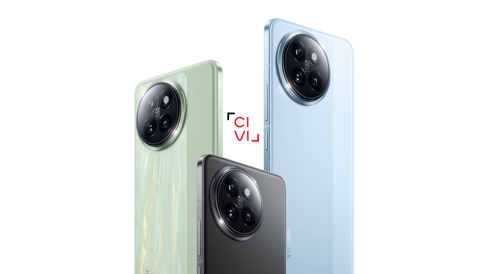 Xiaomi 14 CIVI: вигнутий AMOLED-дисплей на 120 Гц, чип Snapdragon 8s Gen 3, подвійна фронтальна камера на 32 МП та ціна від $515